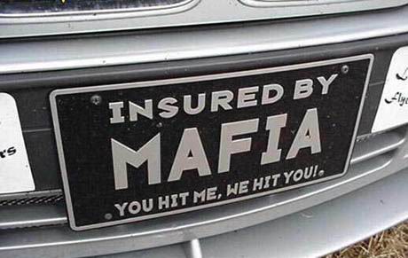 Billede Mafia forsikring